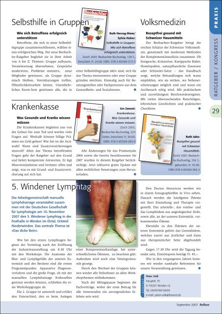 Reflexe Ausgabe September 2007 - vdms