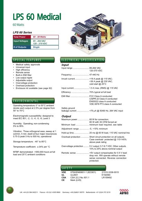 LPS 60 Medical