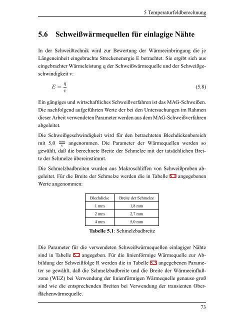 Tobias Loose Einfluß des transienten Schweißvorganges ... - Tl-ing.de