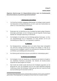 Allgemeine Bestimmungen für Bürgschaftsübernahmen durch die ...