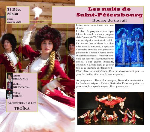 Saison 2010-2011 - Théâtre d'Opérette De Lyon