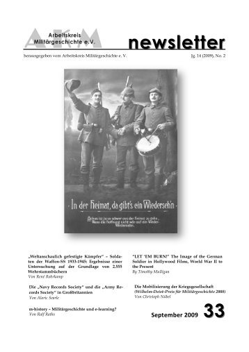 September 2009 33 - Portal Militärgeschichte - Arbeitskreis ...