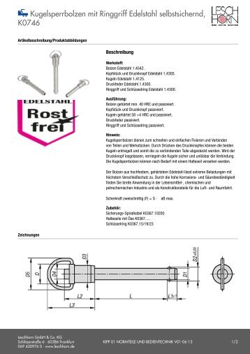 Download Datenblatt - Leschhorn