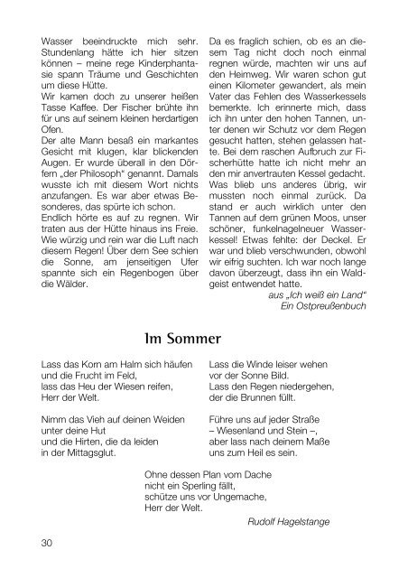 Sommer 2012 - Stadtgemeinschaft Tilsit eV - Landsmannschaft ...