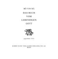 DAS BUCH VOM LEBENDIGEN GOTT - BÔ YIN RÂ — HORTUS ...