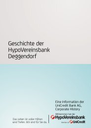 Geschichte der HypoVereinsbank Deggendorf