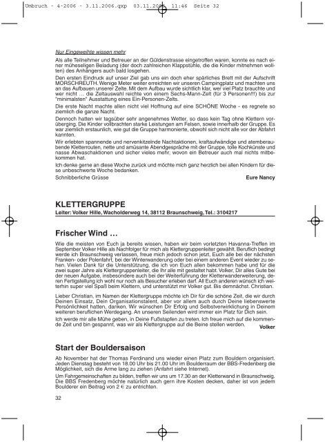 4/06 - Deutscher Alpenverein Sektion Braunschweig e.V.