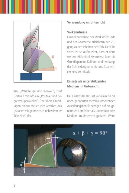 Der Keil – Grundform der Werkzeugschneide - FWU