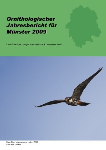 Ornithologischer Jahresbericht für Münster 2009 - MSOrni