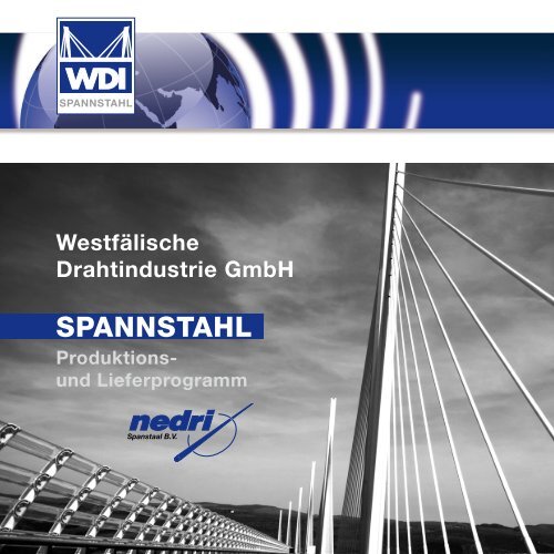 Produktions- und Lieferprogramm "SPANNSTAHL" - WDI