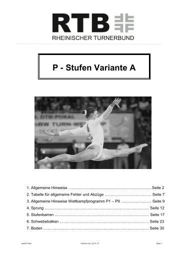 Aufgabenbuch P-Stufen Variante A - Ssvnuembrecht-turnen.de