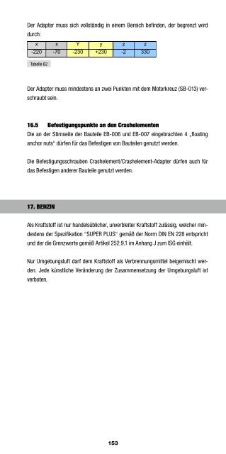 DTM Technisches Reglement - ADAC Motorsport