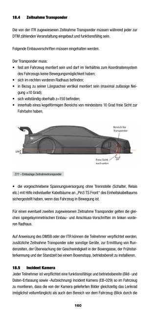 DTM Technisches Reglement - ADAC Motorsport