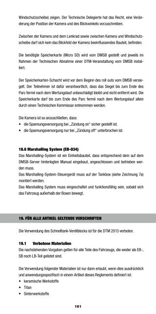 DTM Technisches Reglement - ADAC Motorsport