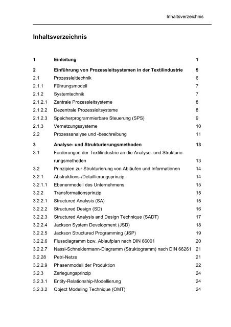 Strukturierungsmethoden als Basis für die Einführung von ...