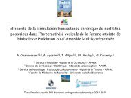 Efficacité de la stimulation transcutanée chronique du nerf ... - sifud-pp