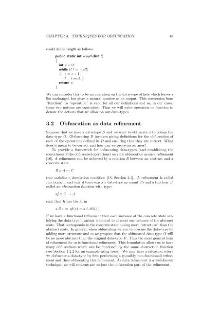 Obfuscation of Abstract Data-Types - Rowan