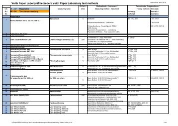 Labordienstleistung Preise, Zeiten_d - Voith