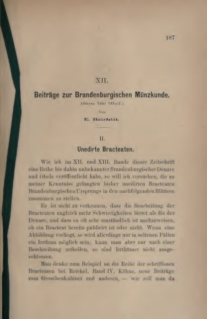 Numismatische Zeitschrift - Medievalcoinage.com