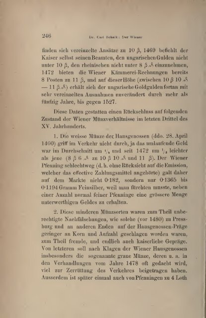 Numismatische Zeitschrift - Medievalcoinage.com