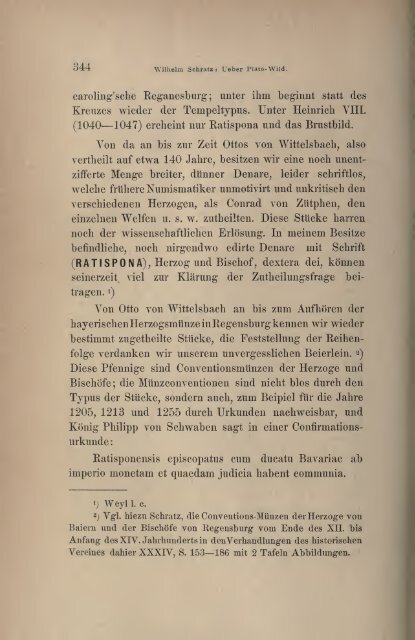 Numismatische Zeitschrift - Medievalcoinage.com