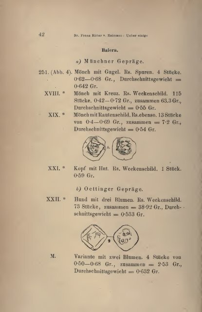 Numismatische Zeitschrift - Medievalcoinage.com