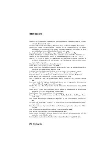 Bibliographie - Sitterwerk Katalog