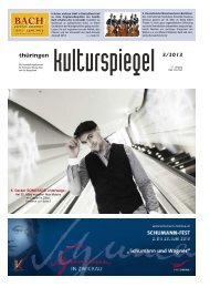 Thüringen Kulturspiegel März 2013