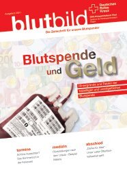 blutbild - DRK-Blutspendedienst West