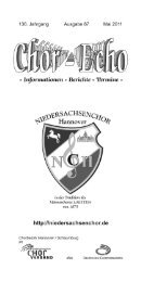 Nr.87 - Niedersachsenchor