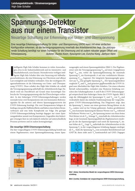 PDF-Ausgabe herunterladen (28.1 MB) - elektronik industrie