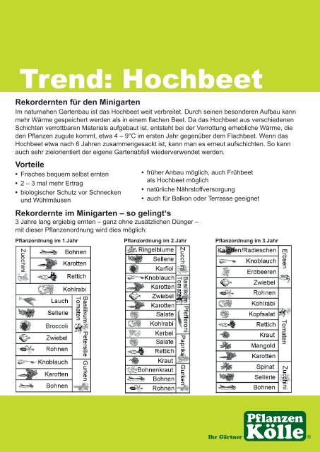 Trend: Hochbeet