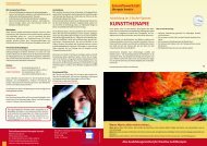 KUNSTTHERAPIE - Zukunftswerkstatt therapie kreativ