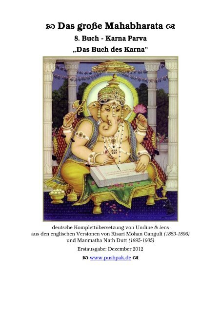 PDF 0.8MB - Das Mahabharata - Pushpak