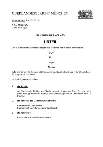 Urteil Oberlandesgericht Muenchen.pdf - Kroatischer Weltkongress ...