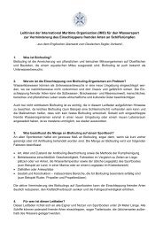 Leitlinien der International Maritime Organisation (IMO) - Deutscher ...