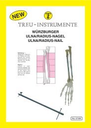 Würzburger Ulna/Radius-Nagel - Treu-Instrumente GmbH