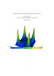 Optimal Control for 2D Parabolic Problems