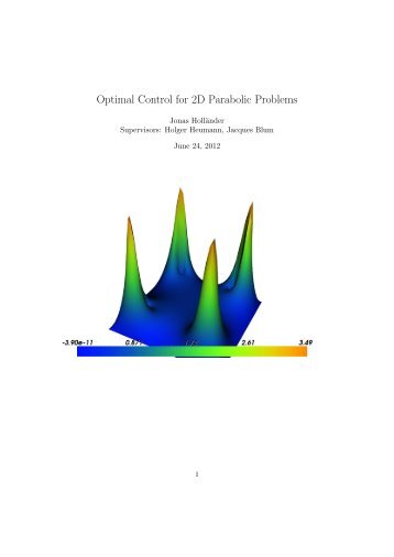 Optimal Control for 2D Parabolic Problems