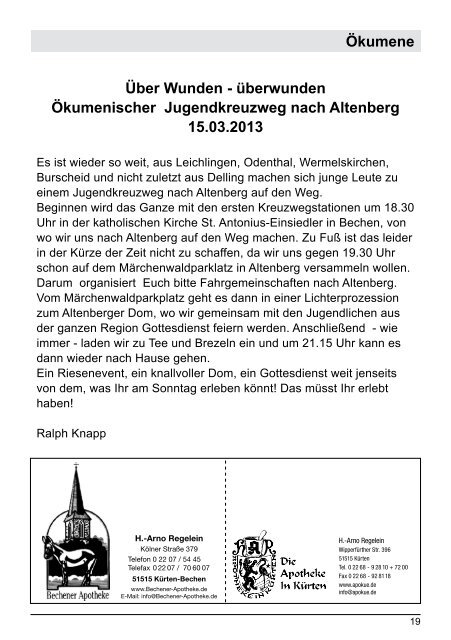 Der Anker - Evangelische Kirche Delling