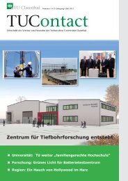 1. Ausgabe 2013 - TU Clausthal