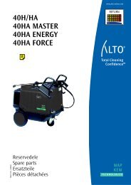 40H/HA 40HA MASTER 40HA ENERGY 40HA FORCE