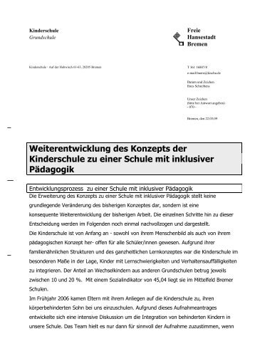 InklusivePädagogik – Auf den Anfang kommt es an – Psychomotorik