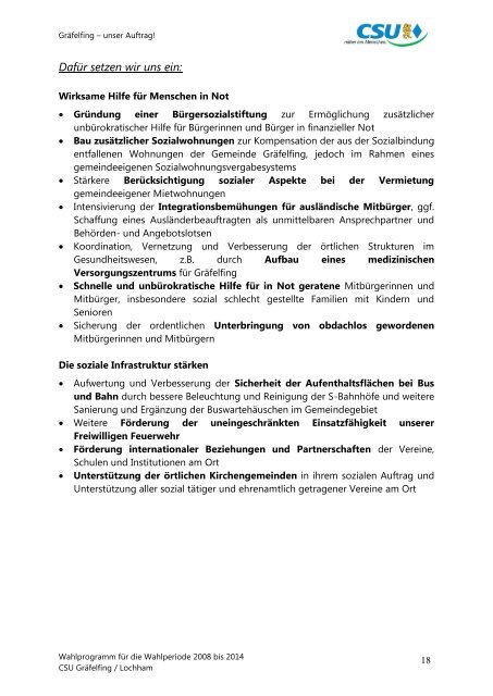 Wahlprogramm 2008 – 2014 (PDF – 396 KB) - CSU Ortsverband ...