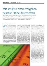 Mit strukturiertemVorgehen bessere Preise durchsetzen - Prof. Roll ...