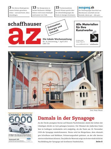2011 / Ausgabe_14.pdf - Schaffhauser AZ