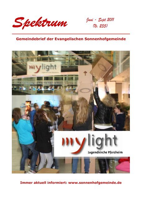 Ausgabe 2 - Sonnenhof-Gemeinde