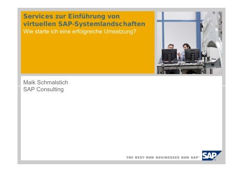 Services zur Einführung von virtuellen SAP ... - Fujitsu