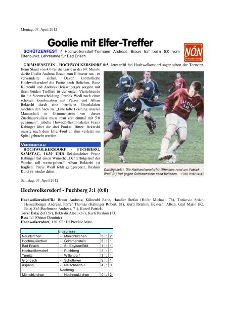 saison 2011/12_2. Klasse Wechsel [5 MB] - SC HOWODO