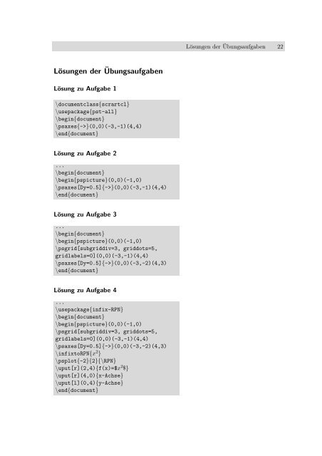 Facharbeit im Seminarfach Kleines LATEX Tutorial Teil III